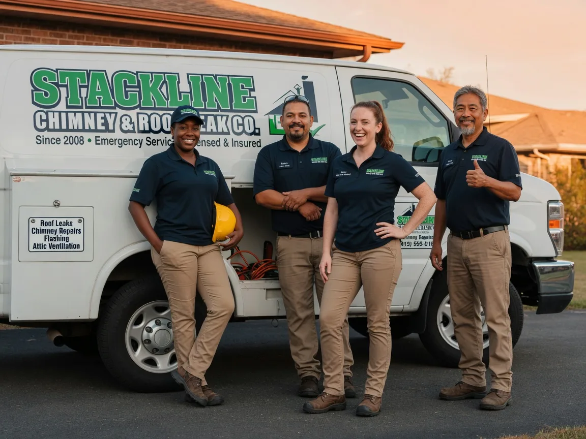 Chimney flashing repair company in Iva, SC